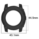 For Garmin Instinct E 40mm Armor Watch Case Shockproof TPU Rugged Protective Cover - Black - 7