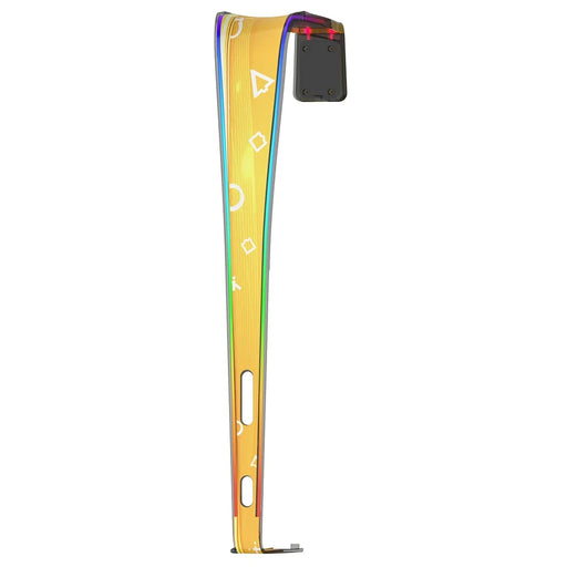 IPEGA PG-P5S018 For Sony PS5 Slim Console 9 Lighting Effects RGB Light Strip Decorative Bar - Yellow - 1