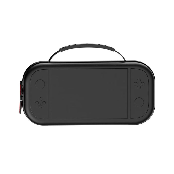 STARTRC GAMES Large Size Carrying Case for Nintendo Switch 2 PU Leather Storage Bag Protective Travel Pouch - Black - 3