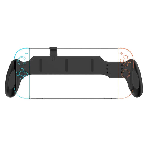 JYS JYS-NS2297 For Nintendo Switch 2 / Switch / Switch OLED Ergonomic Grip Handle Anti-Slip Handheld Grip - Black - 1