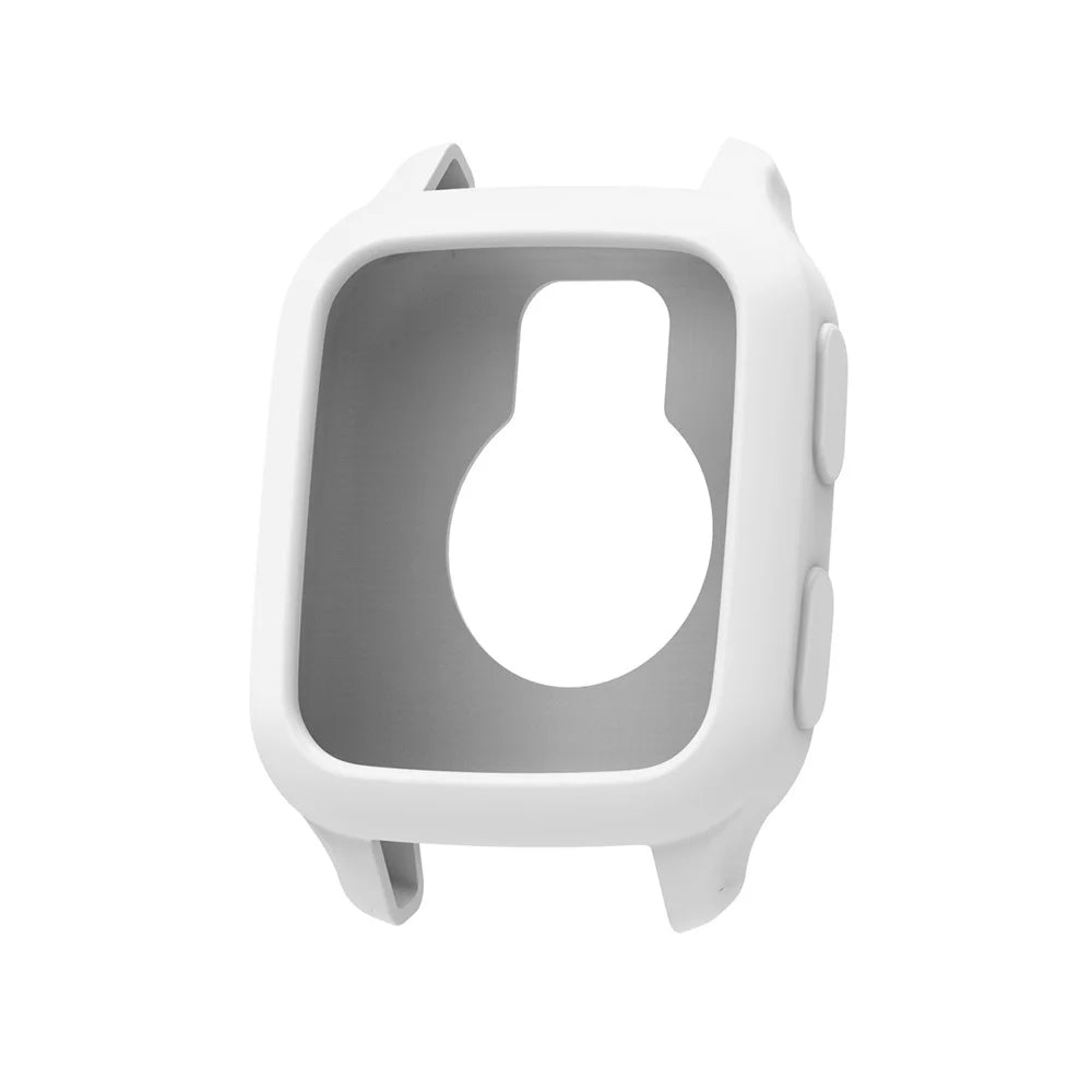For Garmin Venu Sq 2 Anti Scratch Protective Case Silicone Watch Cover - White - 2