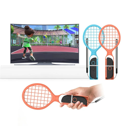 DOBE TNS-3181 For Nintendo Switch 2 / Switch OLED / Switch Tennis Racket Left and Right Joy-Con Controller Grip - 2
