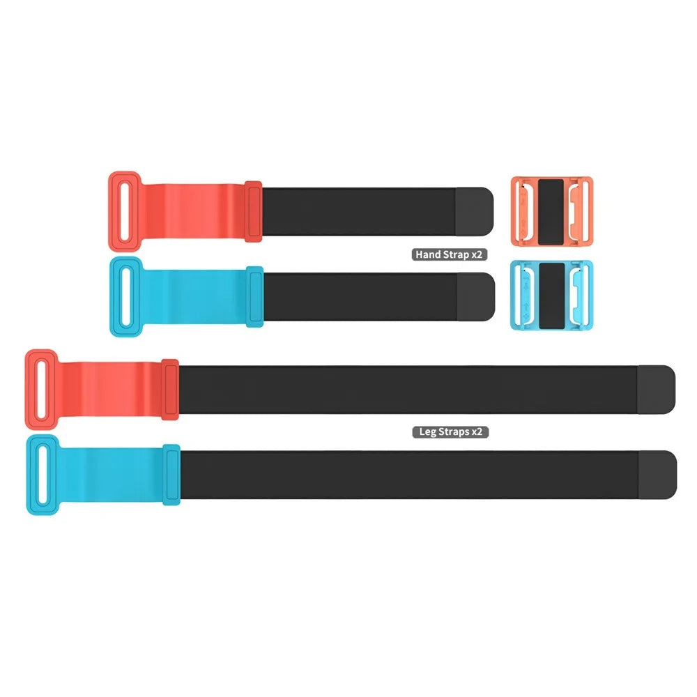 DOBE TNS-3180B For Nintendo Switch 2 Left and Right Joy-Con Controller Adjustable Wrist Strap Leg Strap Set - 5