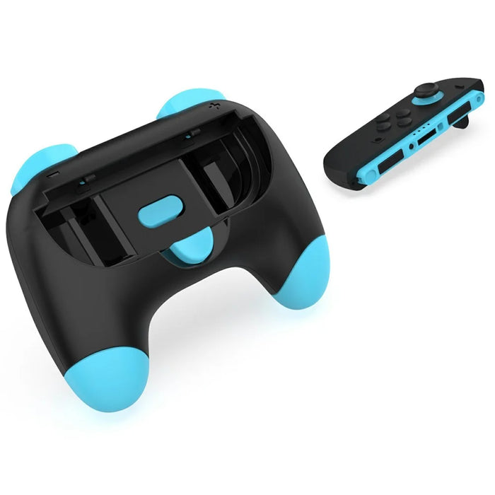 DOBE TNS-3163 2Pcs For Nintendo Switch 2 Ergonomic Left and Right Joy-Con Controller Grips - Pink+Green - 4