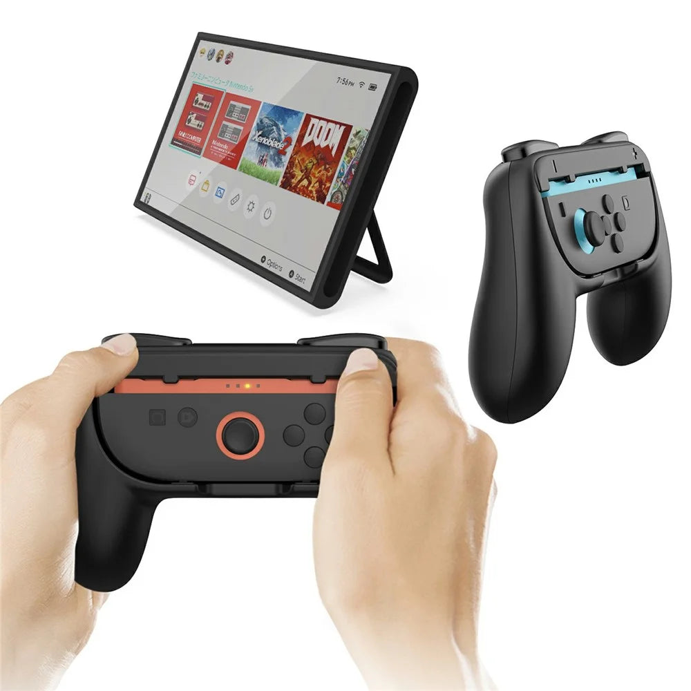 DOBE FOMIS ELECTRONICS TNS-3162 For Nintendo Switch 2 Game Console Ergonomic Left and Right Grip Handle Controller - 2