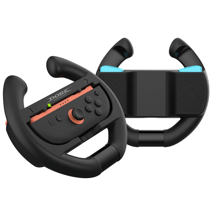 DOBE TNS-3195 2Pcs For Nintendo Switch 2 Racing Steering Wheel Joy-Con Controller Grip Holder - 3