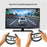 PGTECH GP-362 2Pcs For Nintendo Switch 2 Controller Racing Game Steering Wheel Left and Right Joy-Con Wheel Bracket - Black Red+Black Blue - 2