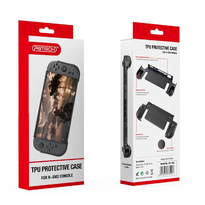 PGTECH GP-363 For Nintendo Switch 2 Game Console Bump Proof TPU Case Anti Slip Protective Cover - 7