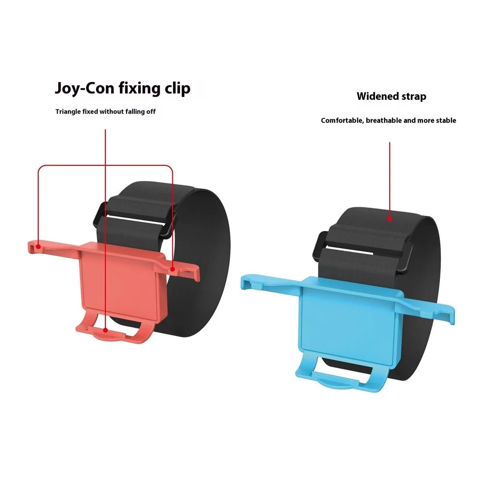 PGTECH GP-368 2Pcs For Nintendo Switch 2 Left and Right Joy-Con Wristband Adjustable Sport Wrist Strap - 3