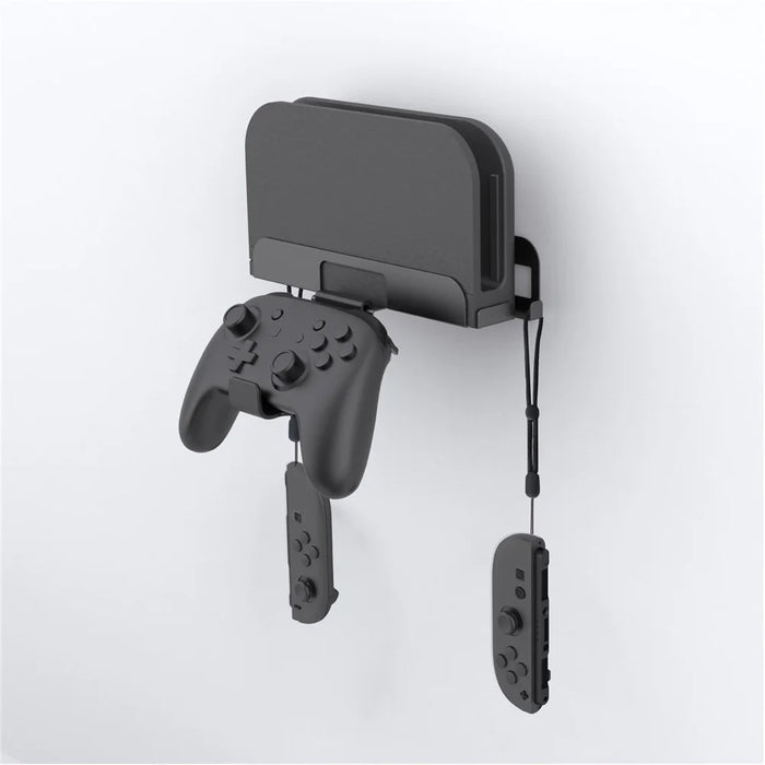 PGTECH GP-369 For Nintendo Switch 2 Wall Mount Storage Rack Suspension Bracket with Controller Hanger - 3