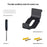 PGTECH GP-369 For Nintendo Switch 2 Wall Mount Storage Rack Suspension Bracket with Controller Hanger - 5