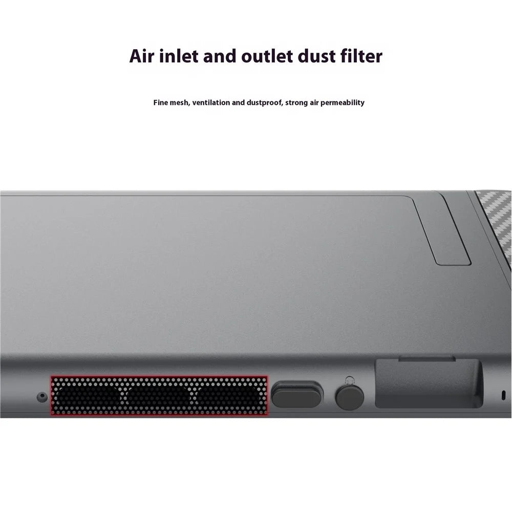 PGTECH GP-370 For Nintendo Switch 2 Game Console Protection Kit Dust Plugs Controller Stickers Silicone Rocker Caps Set - 3