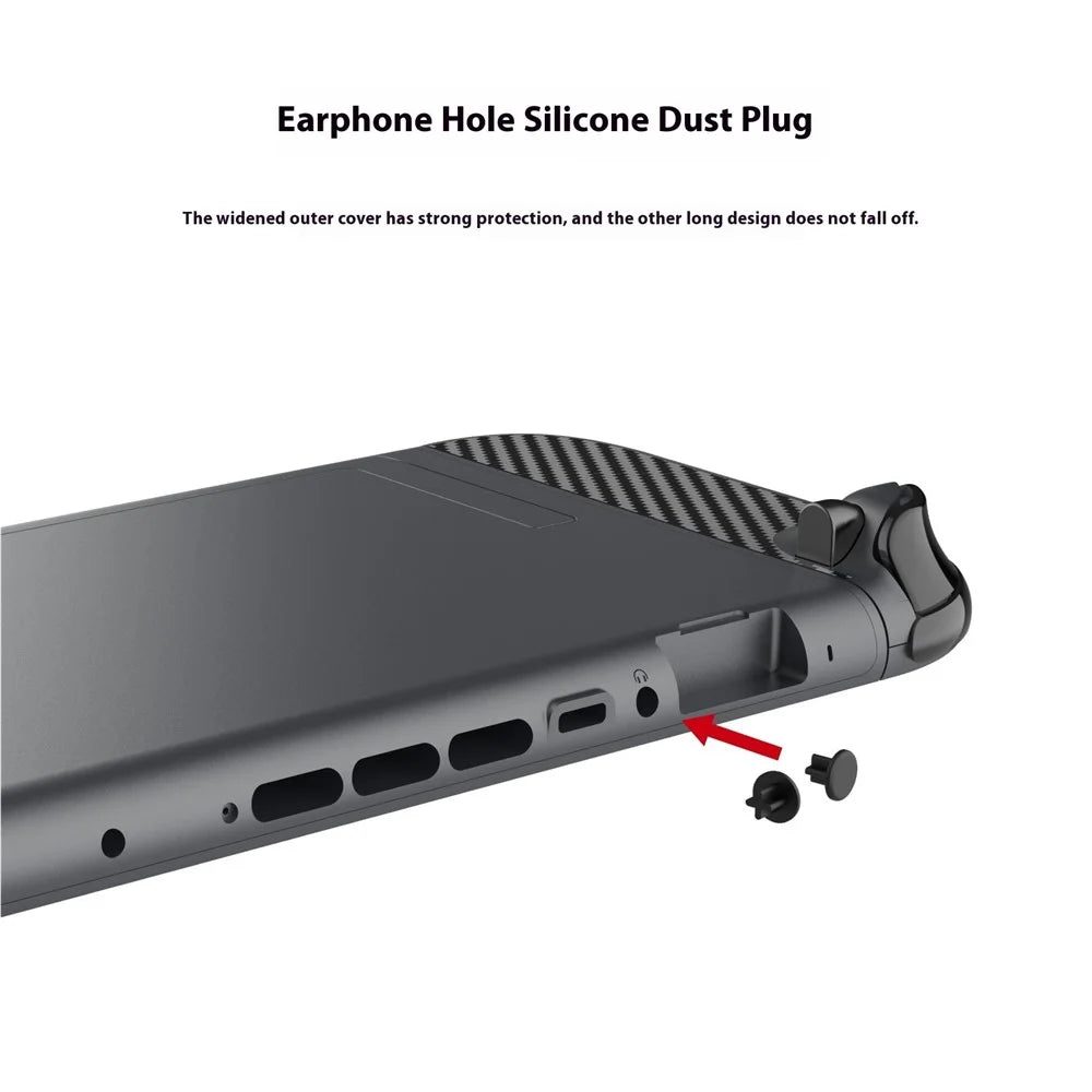 PGTECH GP-370 For Nintendo Switch 2 Game Console Protection Kit Dust Plugs Controller Stickers Silicone Rocker Caps Set - 4