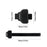 JYS-NS2258 For Nintendo Switch 2 Controller Leg Strap Adjustable Elastic Band for Ring Fit Adventure - 3