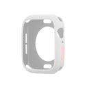 Candy Color Soft Silicone Smart Watch Protector Case for Apple Watch Series SE3 / SE2 / SE1 /  6 / 5 / 4 40mm - White / Pink - 2