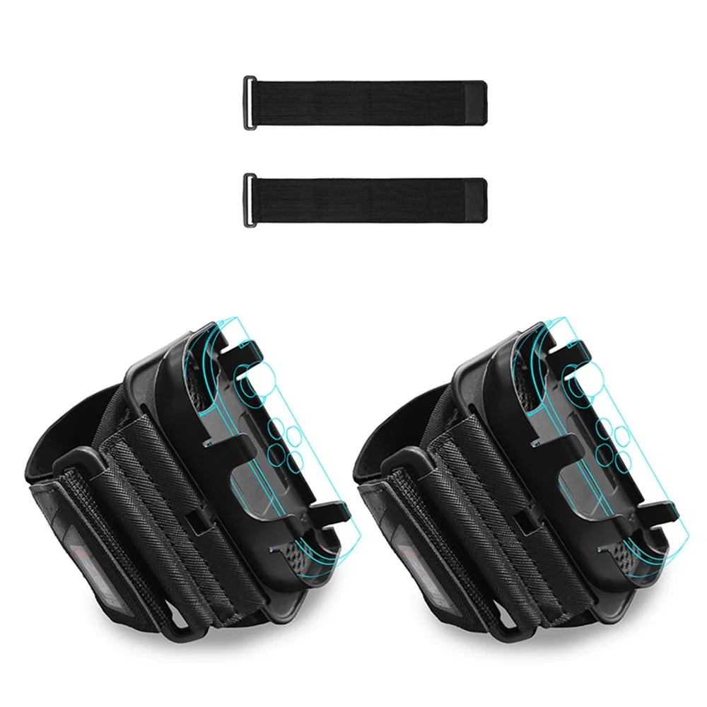 JYS-NS2271 For Nintendo Switch 2 Adjustable Leg / Arm Strap 2Pcs Joy-Con Controllers Sports Band - 2
