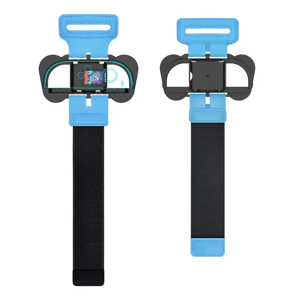 JYS-NS2262 2Pcs For Nintendo Switch 2 Dance Wristbands Joy-Con Controller Sports Wrist Bands - Black - 1