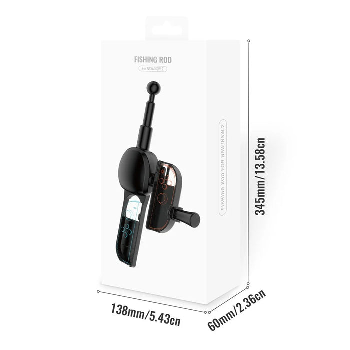 JYS-NS2285 For Nintendo Switch 2 Fishing Rod Controller Game Accessories Motion Sensing Grip Handle - 5