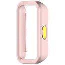 Watch Case For Huawei Band 10 NFC  /  10  /  9 NFC  /  9  /  8 NFC  /  8 Half-Wrapped Hollow Hard PC Protective Cover - Pink  /  Green - 2