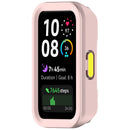 Watch Case For Huawei Band 10 NFC  /  10  /  9 NFC  /  9  /  8 NFC  /  8 Half-Wrapped Hollow Hard PC Protective Cover - Pink  /  Green - 5