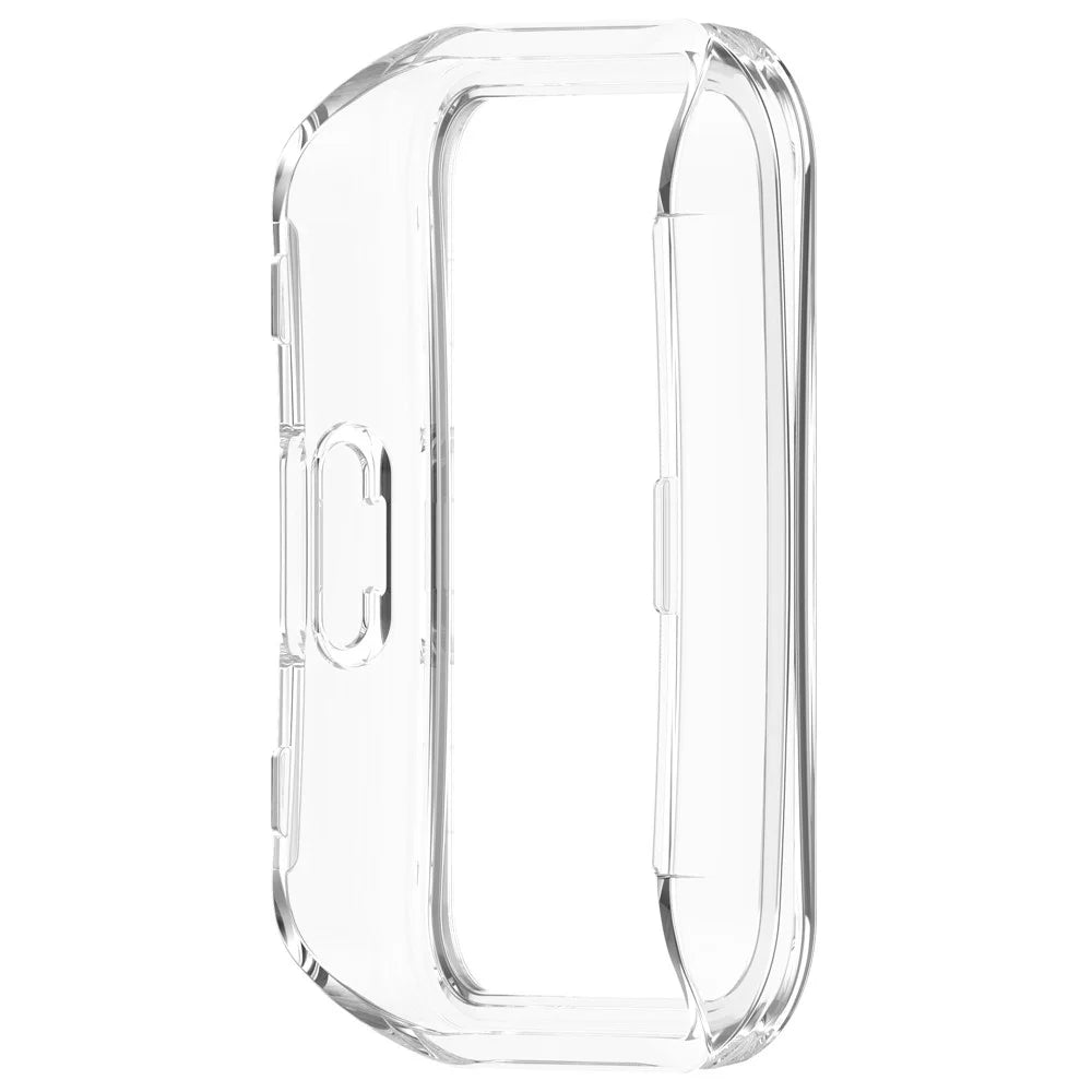 Watch Case For Huawei Band 10 NFC  /  10  /  9 NFC  /  9  /  8 NFC  /  8 Half-Wrapped Hollow Hard PC Protective Cover - Transparent - 3