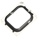 For Honor Watch 5 Protective Case 20mm Watch Strap Connector Frame - Black - 6