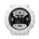 For Huami Amazfit T-Rex 2 Silicone Case Hollow Watch Protective Cover - White - 1