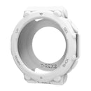 For Huami Amazfit T-Rex 2 Silicone Case Hollow Watch Protective Cover - White - 2