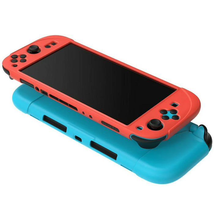 DOBE TNS-3158 For Nintendo Switch 2 Game Console Flexible Silicone Case Full Body Protection Cover - Transparent White - 4
