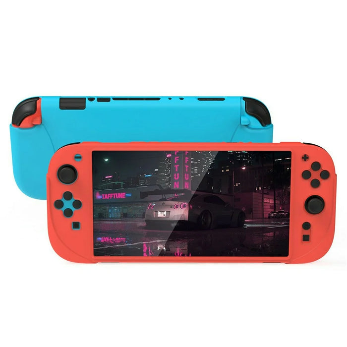 DOBE TNS-3158 For Nintendo Switch 2 Game Console Flexible Silicone Case Full Body Protection Cover - Transparent White - 5
