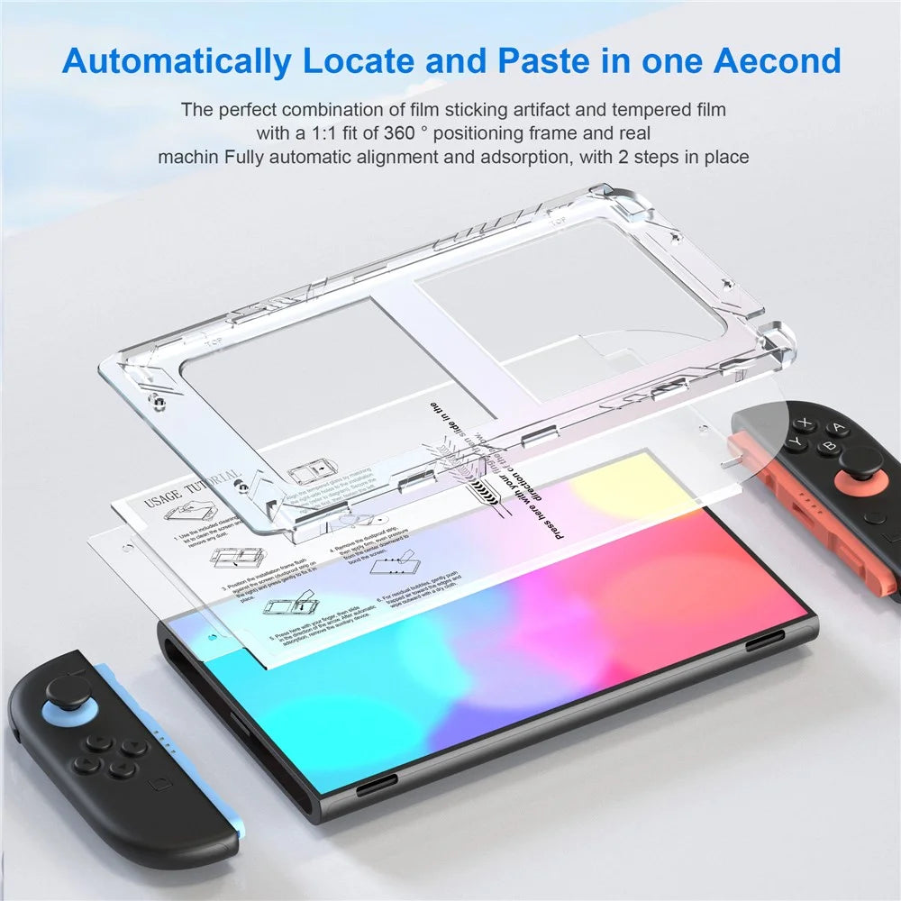 STARTRC GAMES 2 Pcs For Nintendo Switch 2 Screen Protector Tempered Glass Film with Applicator Tool - 3