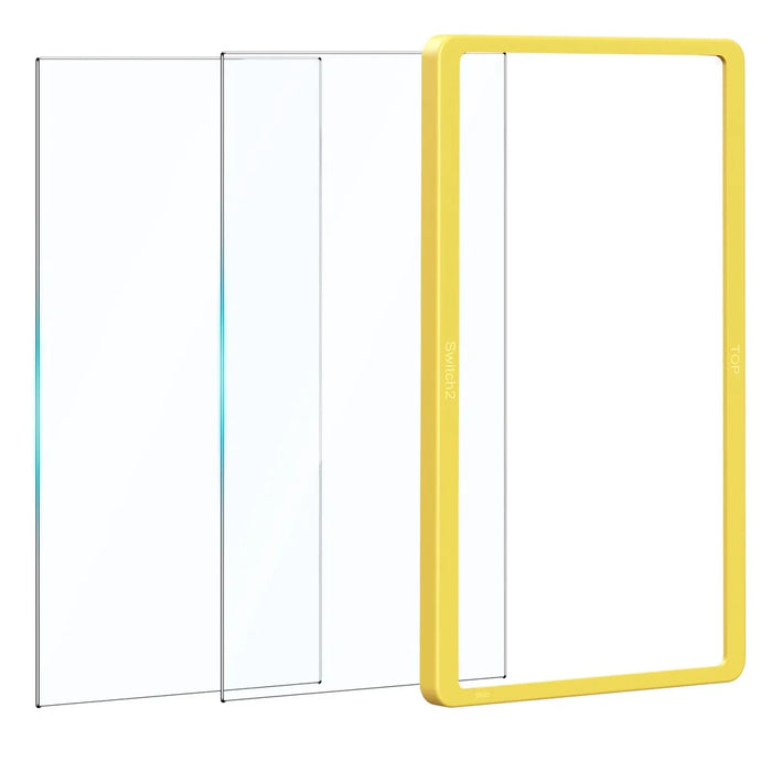STARTRC GAMES 2Pcs For Nintendo Switch 2 Screen Protector Tempered Glass Film with Positioning Frame - 3
