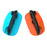 HBS-2814 2Pcs For Nintendo Switch 2 Joy-Con Game Controller Mouse Stand Portable Mouse Dock Controller Stand - Blue+Orange - 2