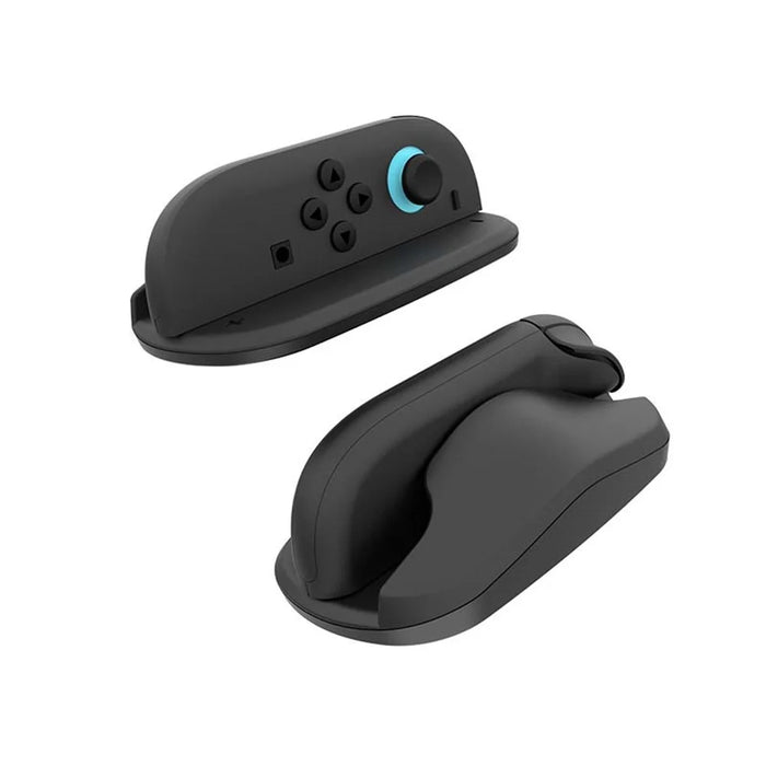 HBS-2814 2Pcs For Nintendo Switch 2 Joy-Con Game Controller Mouse Stand Portable Mouse Dock Controller Stand - Blue+Orange - 5