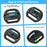 HBS-2813 2Pcs For Nintendo Switch 2 Joy-Con Handle Racing Steering Wheel Grip Game Console Accessories - 7