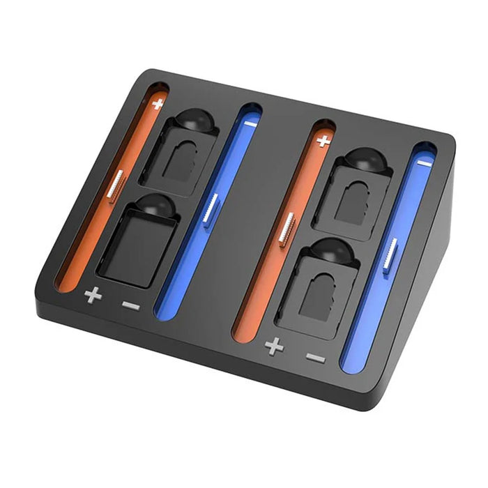 HBS-2803 For Nintendo Switch 2 Joy-Con Handle Charger Base 4 Slots Charging Dock with LED Indicator - 1
