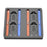 HBS-2803 For Nintendo Switch 2 Joy-Con Handle Charger Base 4 Slots Charging Dock with LED Indicator - 4
