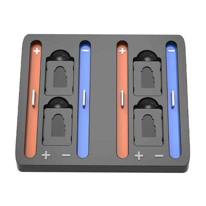 HBS-2803 For Nintendo Switch 2 Joy-Con Handle Charger Base 4 Slots Charging Dock with LED Indicator - 4
