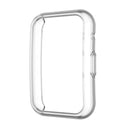 Full Coverage Electroplated TPU Smart Watch Protective Cover Case for Huawei Watch Fit - Transparent - 3