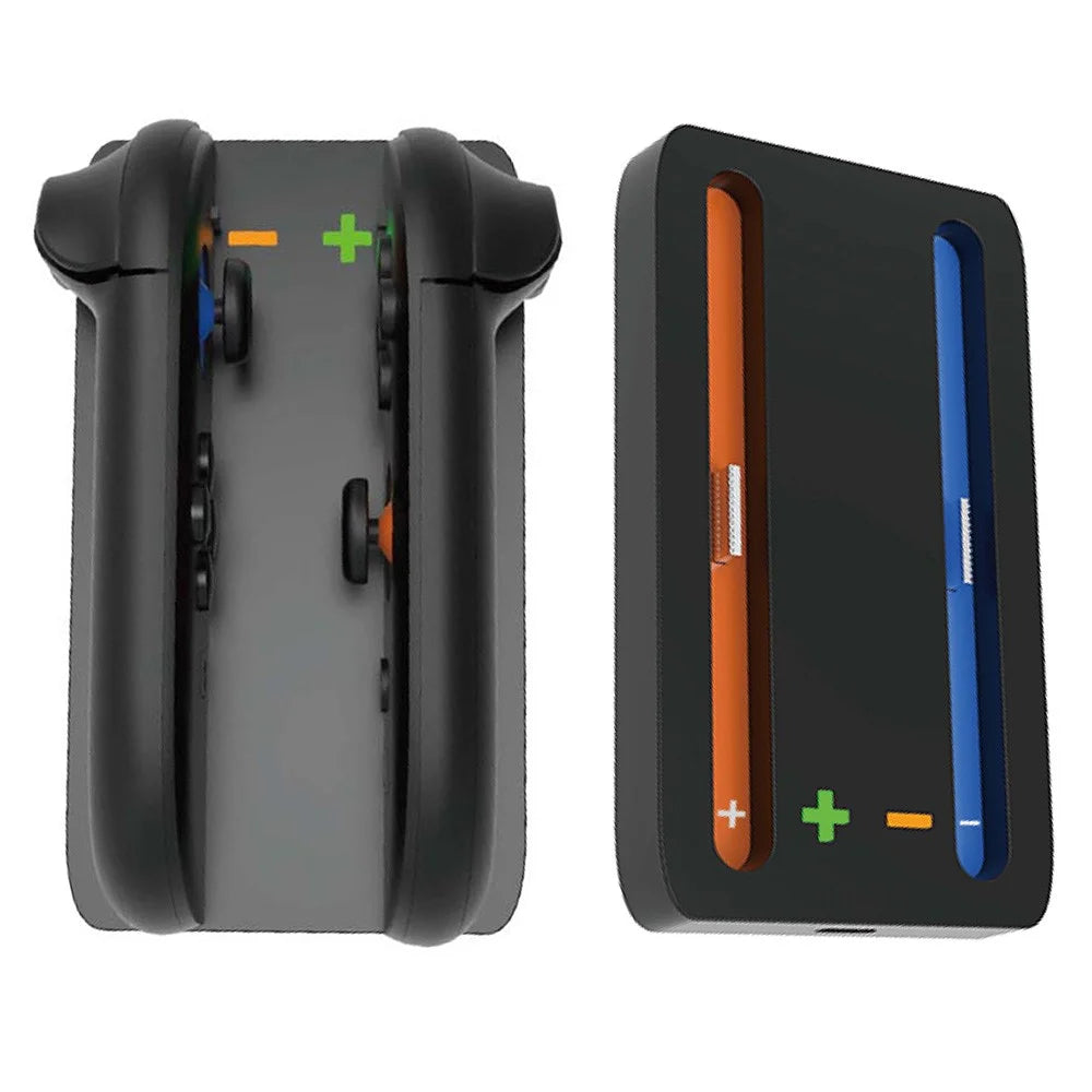 HBS-2809 For Nintendo Switch 2 Joy-Con Handle Charger Base Dual Slot Charging Dock with LED Indicator - 1