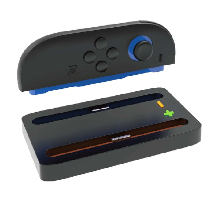 HBS-2809 For Nintendo Switch 2 Joy-Con Handle Charger Base Dual Slot Charging Dock with LED Indicator - 4