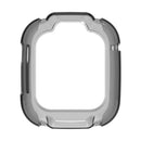 For Xiaomi Smart Kids Watch TPU Case Smartwatch Semi-Enclosed Protective Cover - Transparent Black - 6