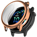 For Garmin Vivoactive 6 Watch Case Full Protection Scratch Resistant TPU Cover - Rose Gold - 1