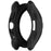 For TicWatch Pro 5 Enduro Soft TPU Watch Case Hollow Shockproof Bumper Frame Cover - Black - 3
