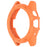 For TicWatch Atlas TPU Watch Case Hollow Shockproof Bumper Frame - Orange - 4