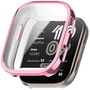For Huami Amazfit Bip 6 (A2435) Watch Case Full Coverage Flexible TPU Electroplating Cover - Pink - 1