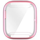 For Huami Amazfit Bip 6 (A2435) Watch Case Full Coverage Flexible TPU Electroplating Cover - Pink - 6