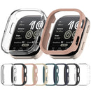 For Huami Amazfit Bip 6 (A2435) Watch Case Hollow Design Hard PC Protective Cover - Black - 7