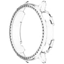 For Oppo Watch X2 Mini / OnePlus Watch 3 43mm Clear Watch Case Rhinestone Decorative Hollow Design PC Watch Cover - 4