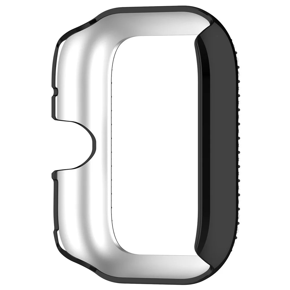 For vivo Watch GT  /  iQOO Watch GT Watch Case Rhinestone Decorative Hollow Design Electroplating PC Watch Cover - Black - 5
